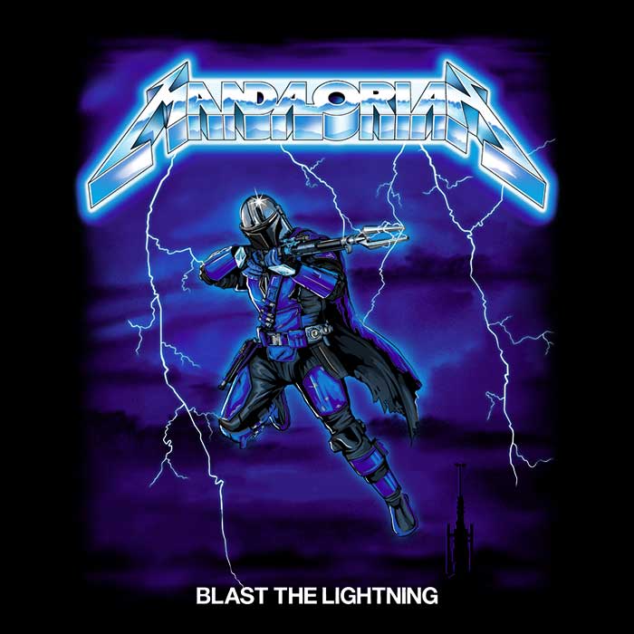 Men's V-Neck T-Shirt - Blast the Lightning Style