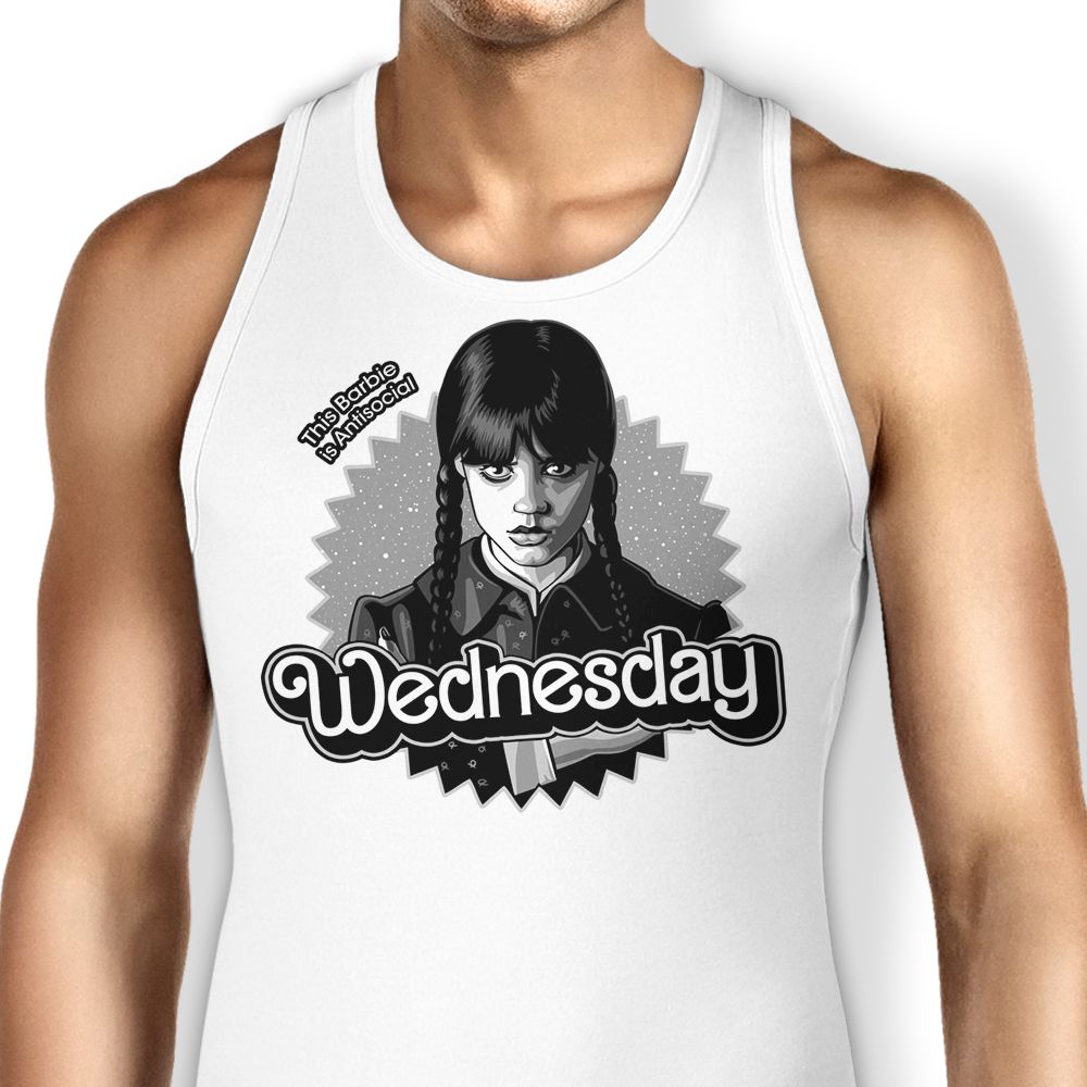 Antisocial Doll Men's and Women's Unisex Tank Top Clothing