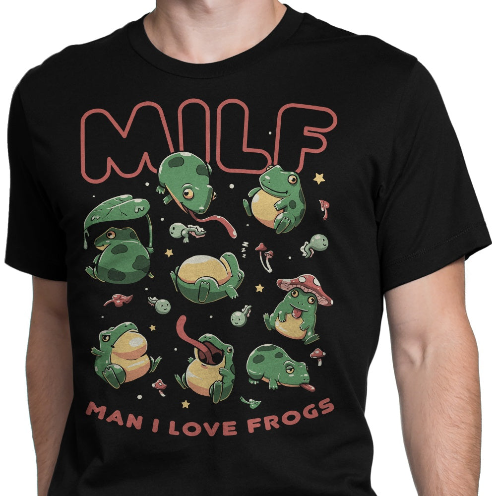 Men's Fashion: 'I Love Frogs' Apparel by Koalatees
