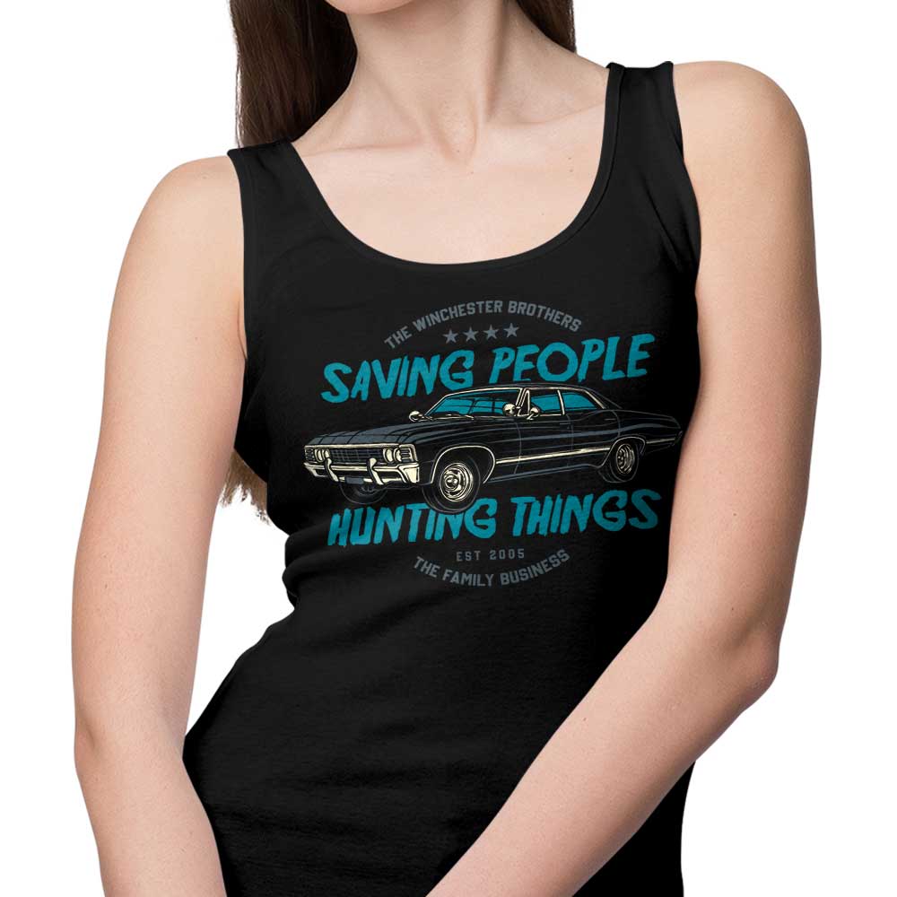 Glitchygorilla's Comfortable Family Car Tank Top