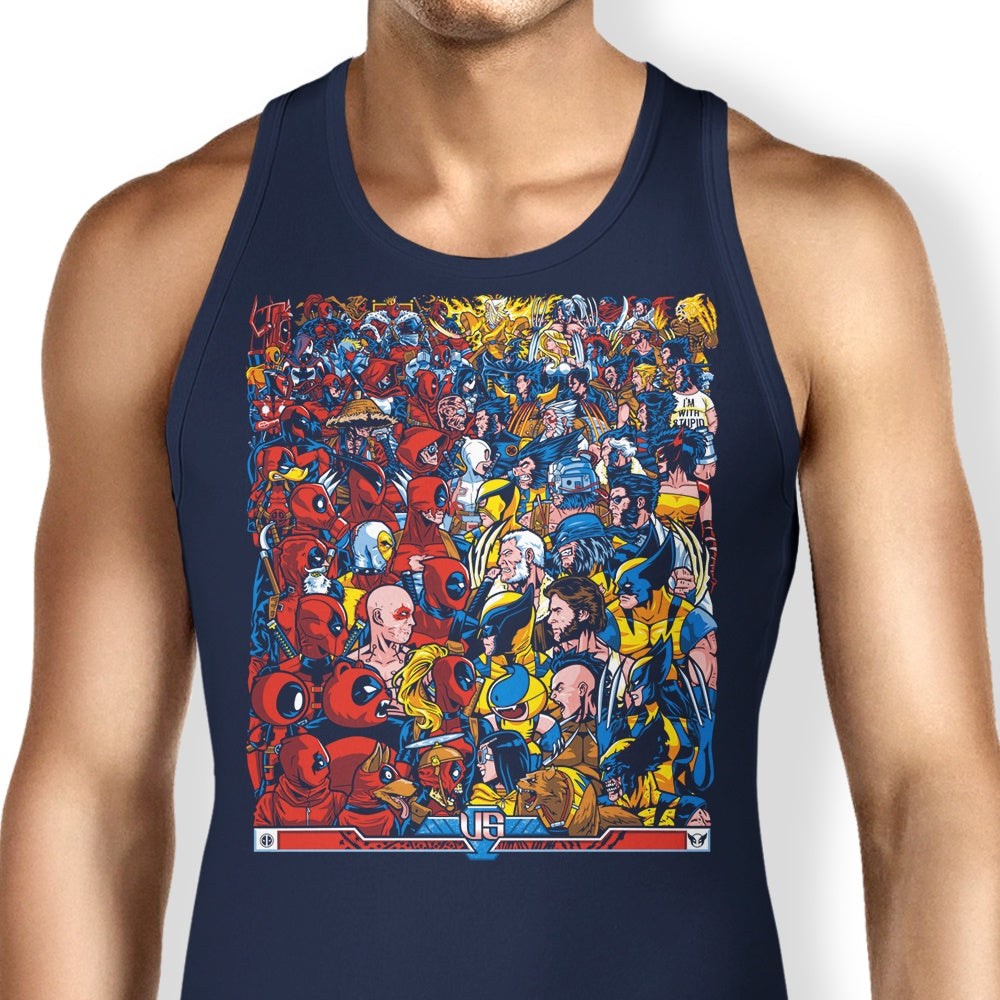 Swords and Claws-themed Men's and Women's Tank Top for Fashion Enthusiasts