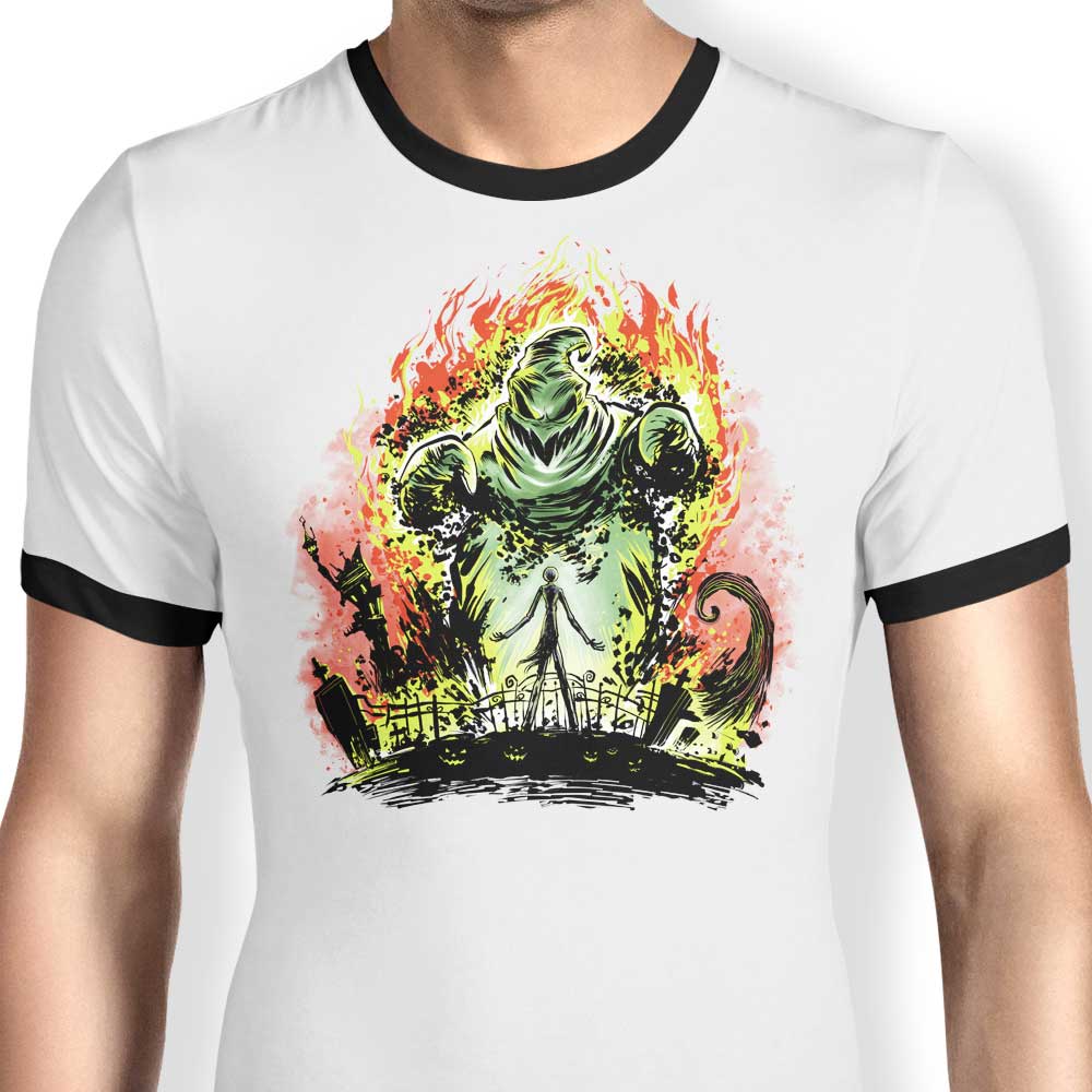 Stylish Oogie Balrog-themed Ringer T-Shirt for Fashion Lovers