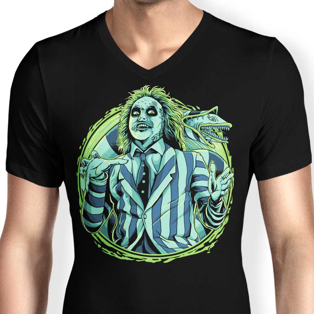 Men's Stylish V-Neck T-Shirt - Say The Name Collection