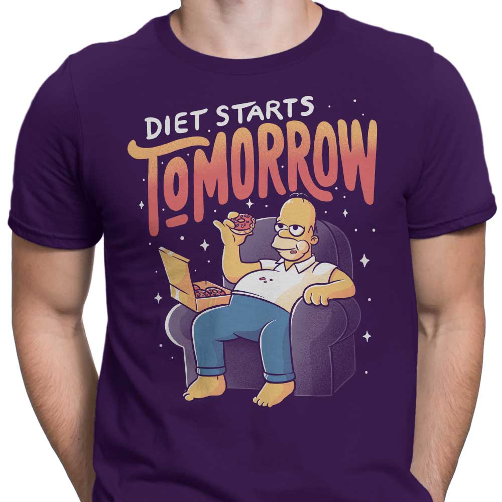 Tomorrow's Diet Men's Fashion Apparel - T-Shirts Collection