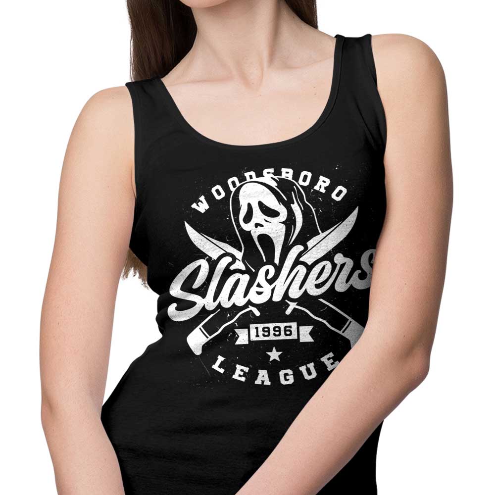 Woodsboro Slashers Stylish Tank Top for Fashion Enthusiasts