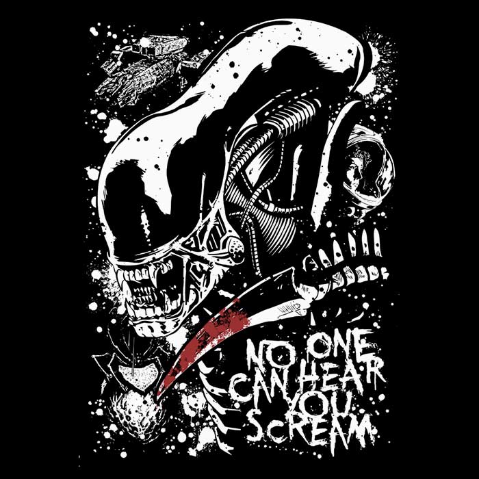 Space Screaming-themed Unisex and Women's Tank Tops