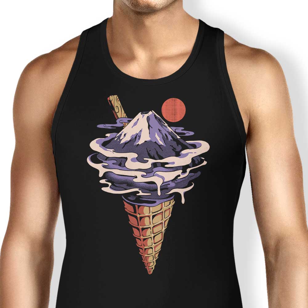 Fuji Ice Cream Men's and Women's Unisex Comfortable Tank Top