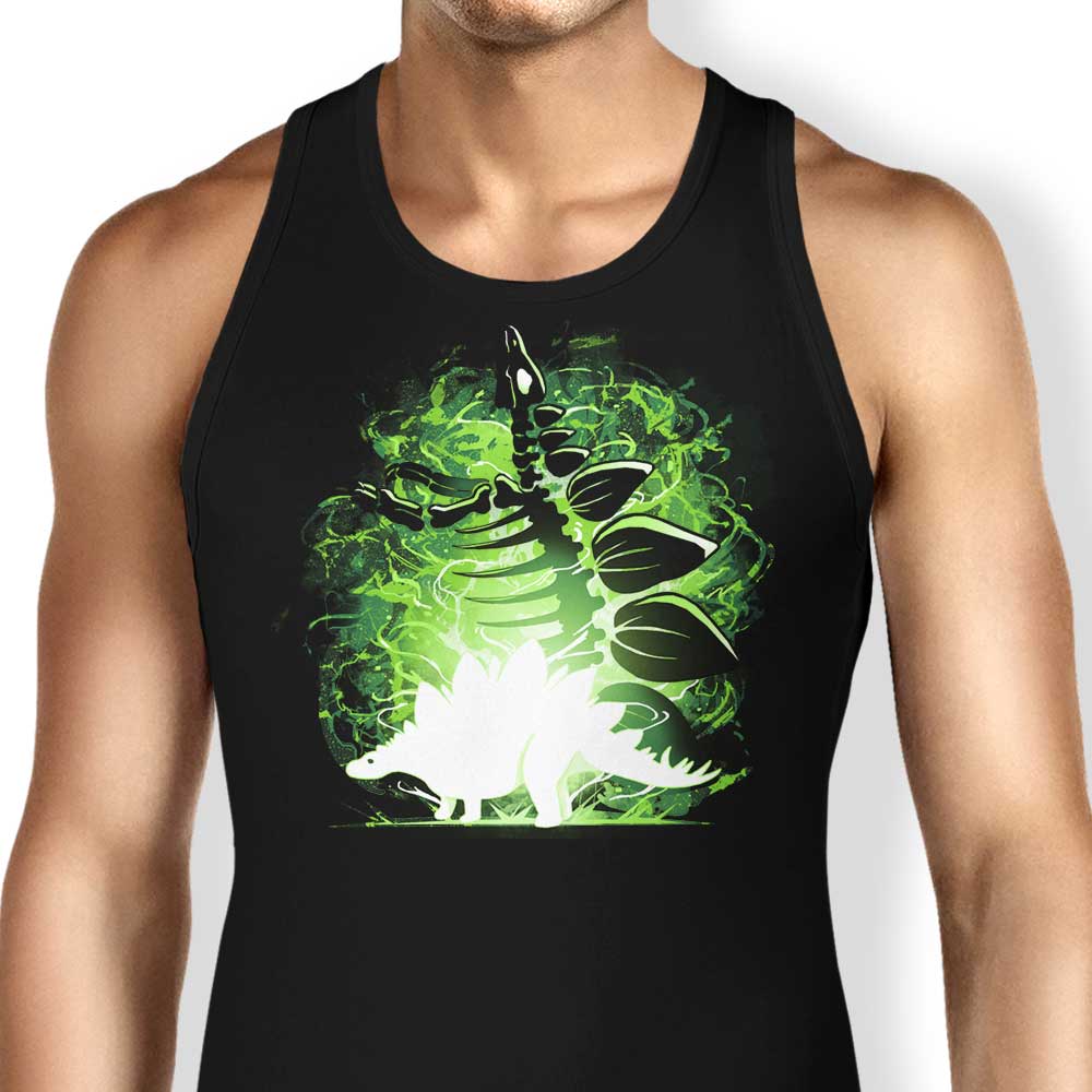 Stylish Stegosaurus Silhouette Tank Top for Trendy Wear