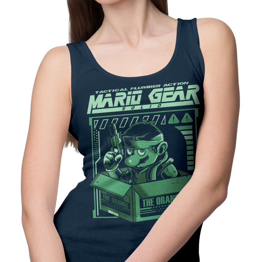 Solid Plumber Men's Tank Top by Arace