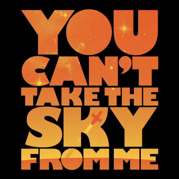Geekchic 'You Can't Take the Sky' Stylish Tank Top for Men and Women