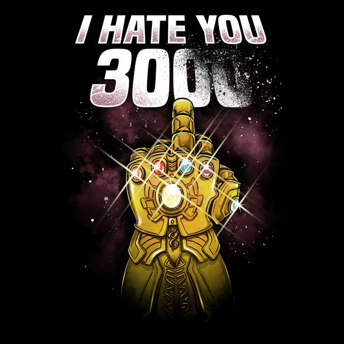 Alemaglia's Soft and Comfortable 'I Hate You 3000' Unisex & Women's Tank Tops