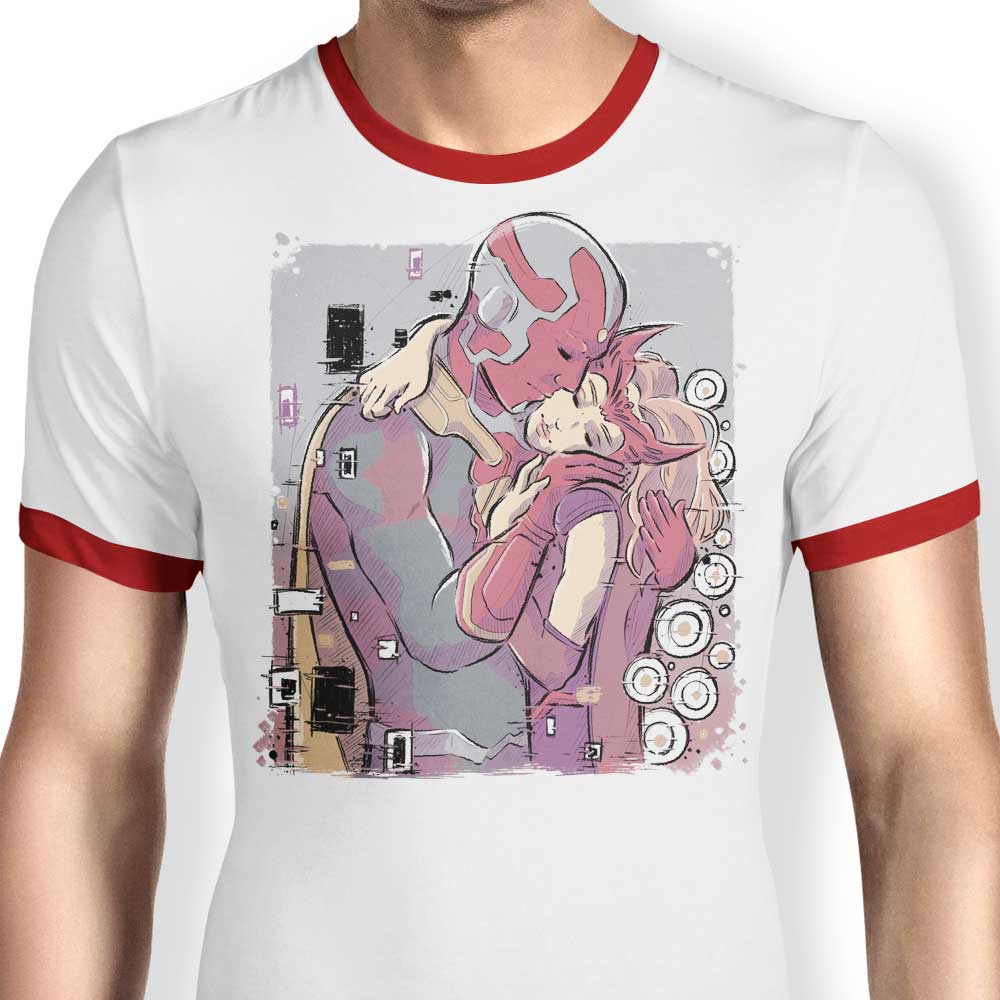xMorfina's Wanda Kiss Men's Comfortable Ringer T - Shirt in S to 4XL