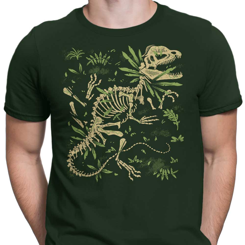 Men's Clothing Featuring Dilophosaurus Fossil Designs by Fitas Artwork