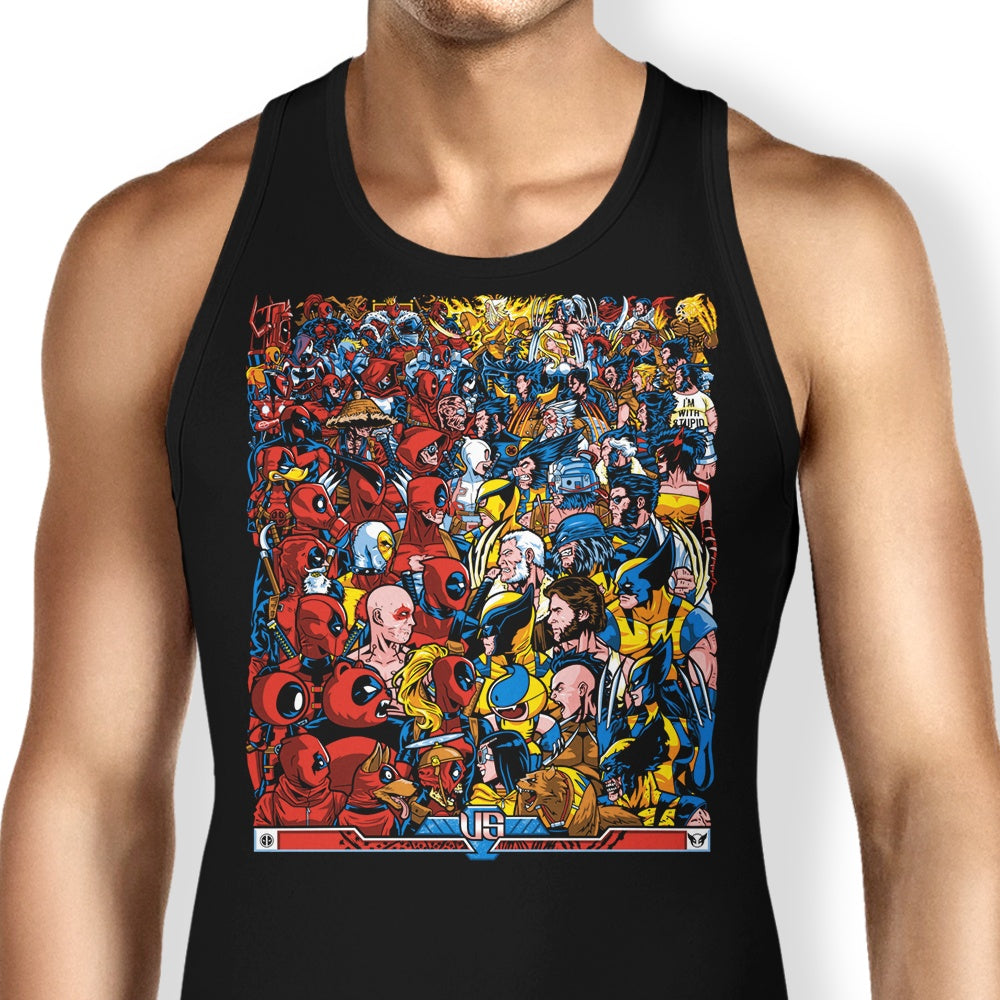 Swords and Claws-themed Men's and Women's Tank Top for Fashion Enthusiasts