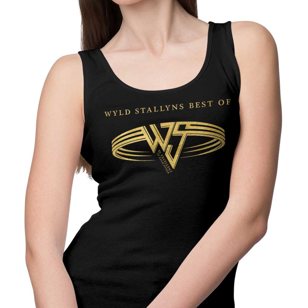 Wyld Stallyns Best Of Retro-themed Men's and Unisex and Women's Tank Tops