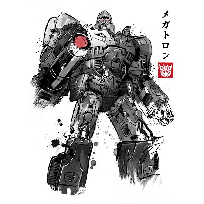 Dr. Monekers' Tyrannical Sumi-e Style Ringer T-Shirt for Fashion Lovers