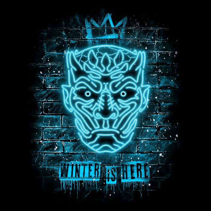 Alemaglia Neon Ice King Men's and Women's Comfortable Tank Tops