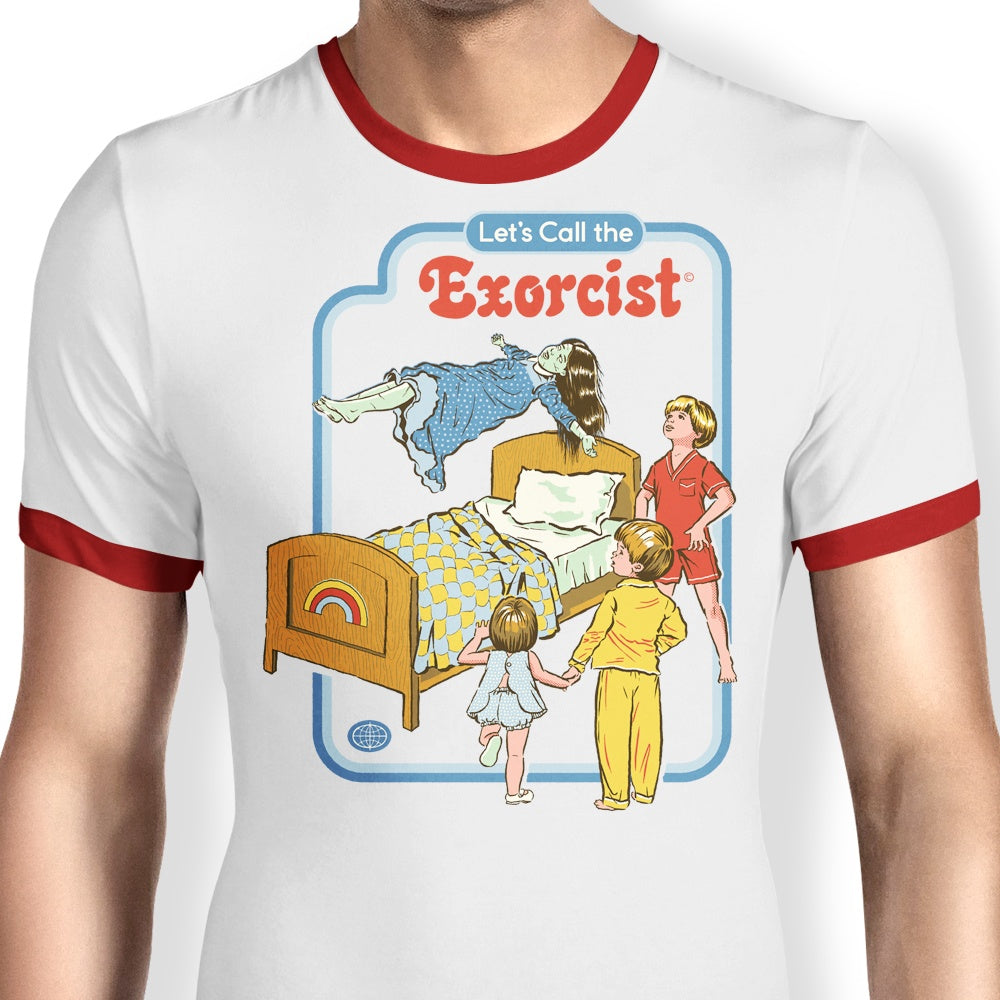 Let's Summon the Exorcist - Stylish Ringer T-Shirt for Fashion Lovers