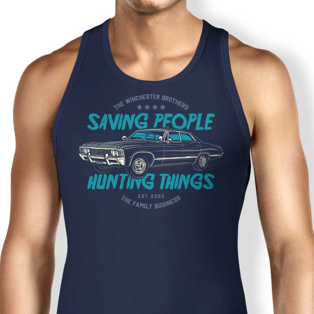 Glitchygorilla's Comfortable Family Car Tank Top