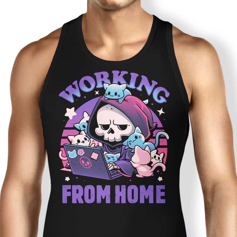 Reaper's Remote Realm Design - Stylish Tank Top for Trendy Wear