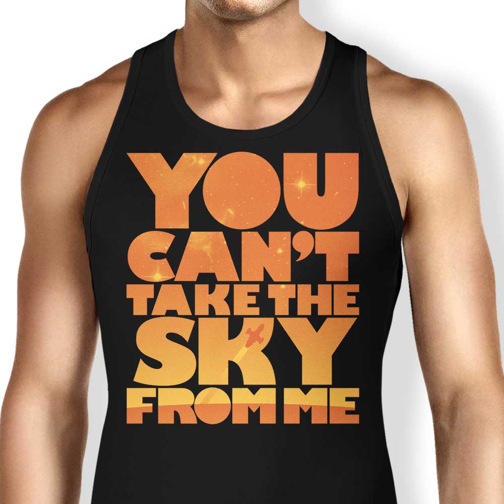 Geekchic 'You Can't Take the Sky' Stylish Tank Top for Men and Women