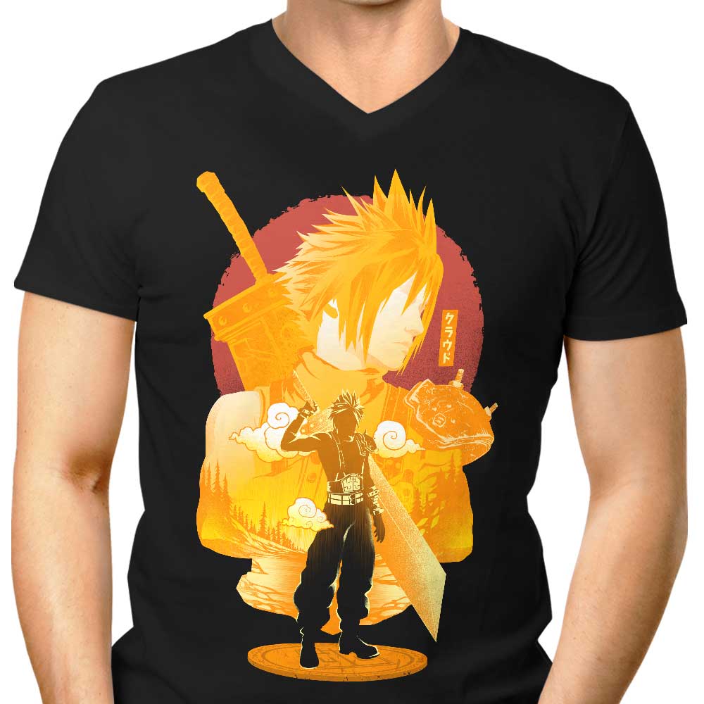 Men's V-Neck Omnislash Soldier T-Shirt