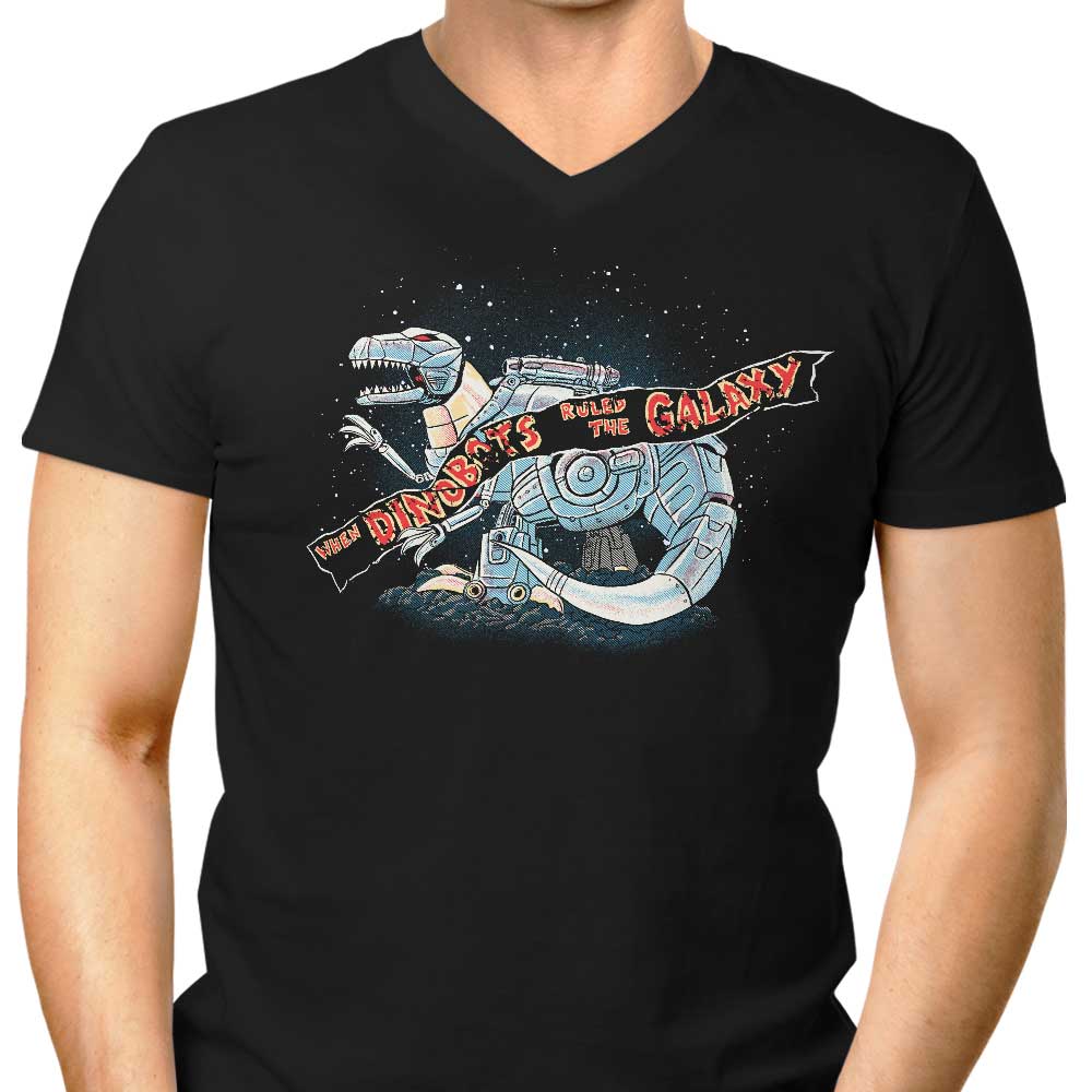 Men's Jurassic Spark V-Neck T-Shirt