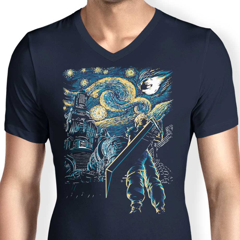 Men's Remastered Starry V-Neck T-Shirt