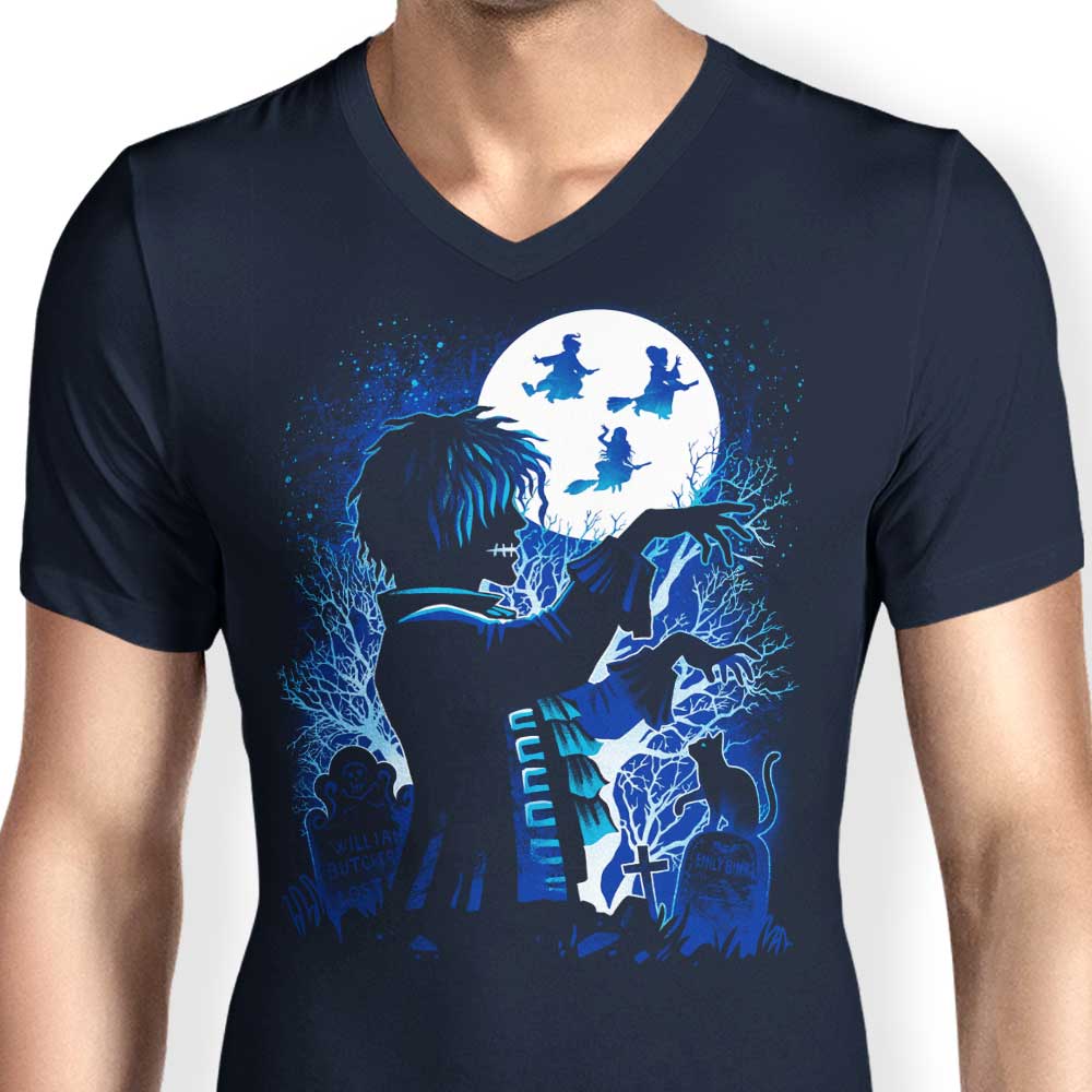 Men's Stylish V-Neck T-Shirt - Lost Soul