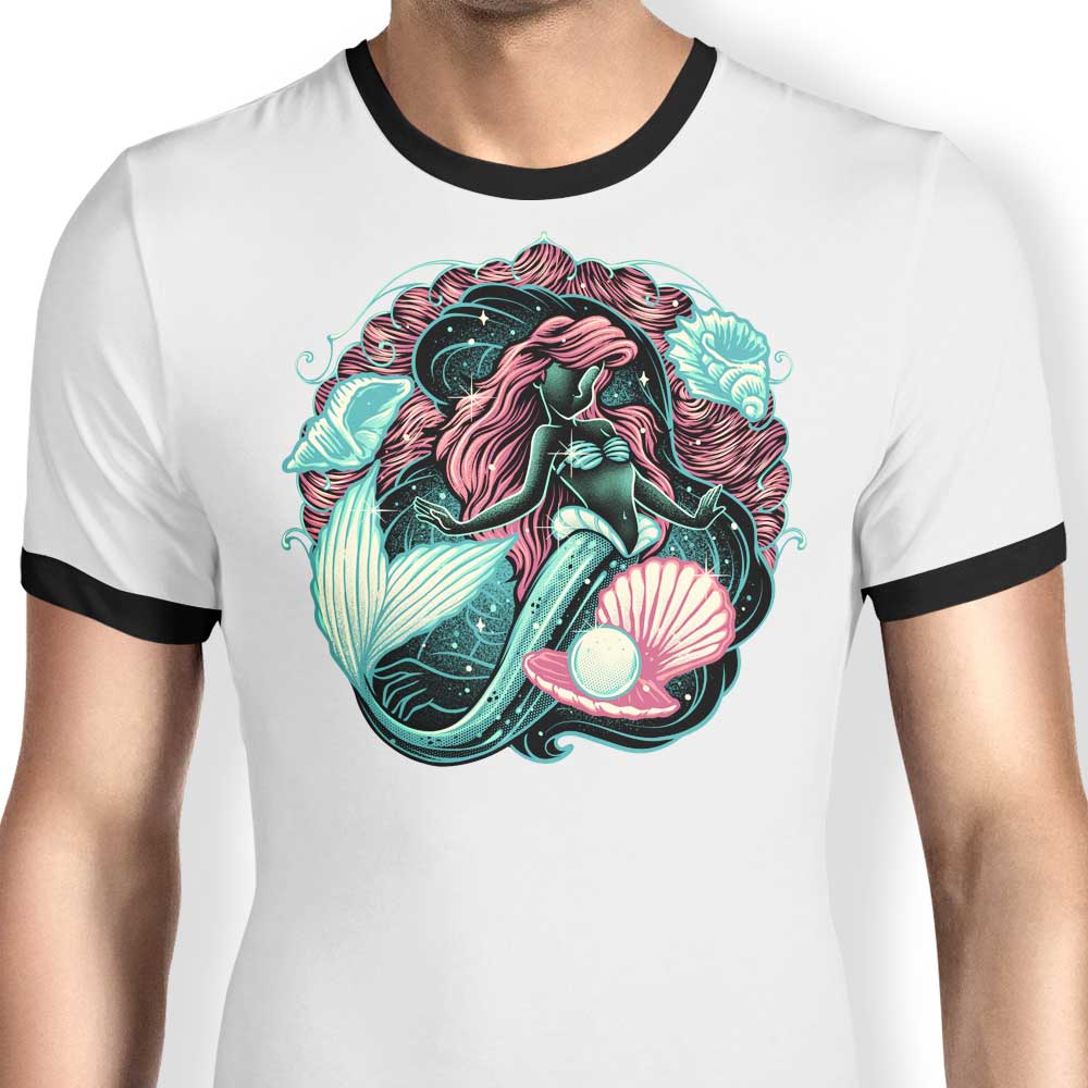 Under the Sea of Stars Stylish Ringer T-Shirt for Fashion Lovers