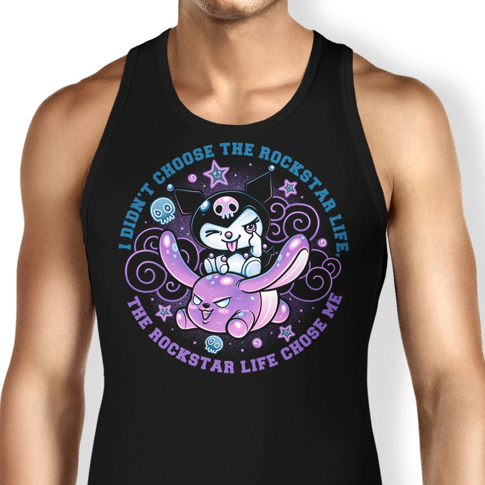 Adorable Rockstar-themed Women's Tank Top