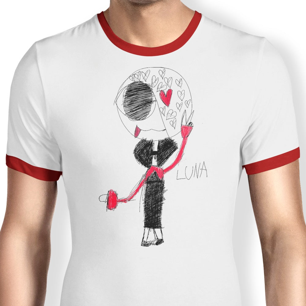 Luna Women's Ringer Style T-Shirt