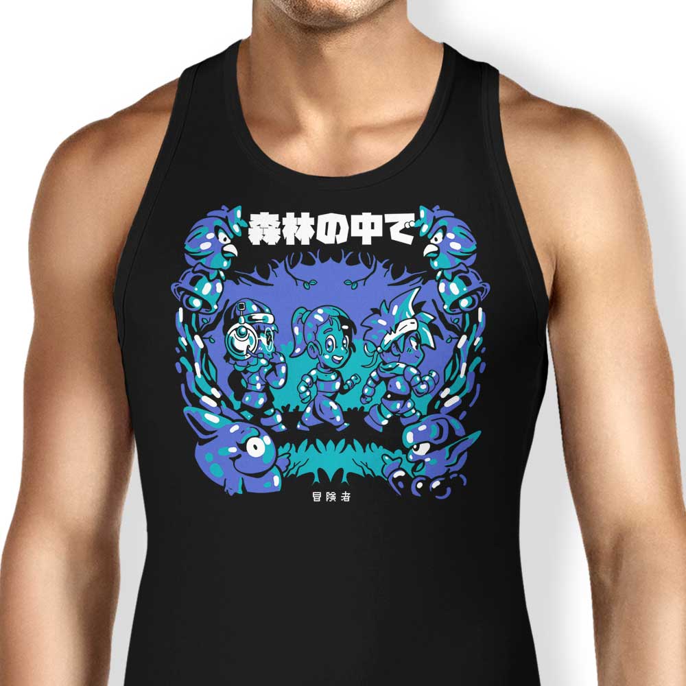 Walking in the Woods Casual Tank Top for Outdoor Enthusiasts