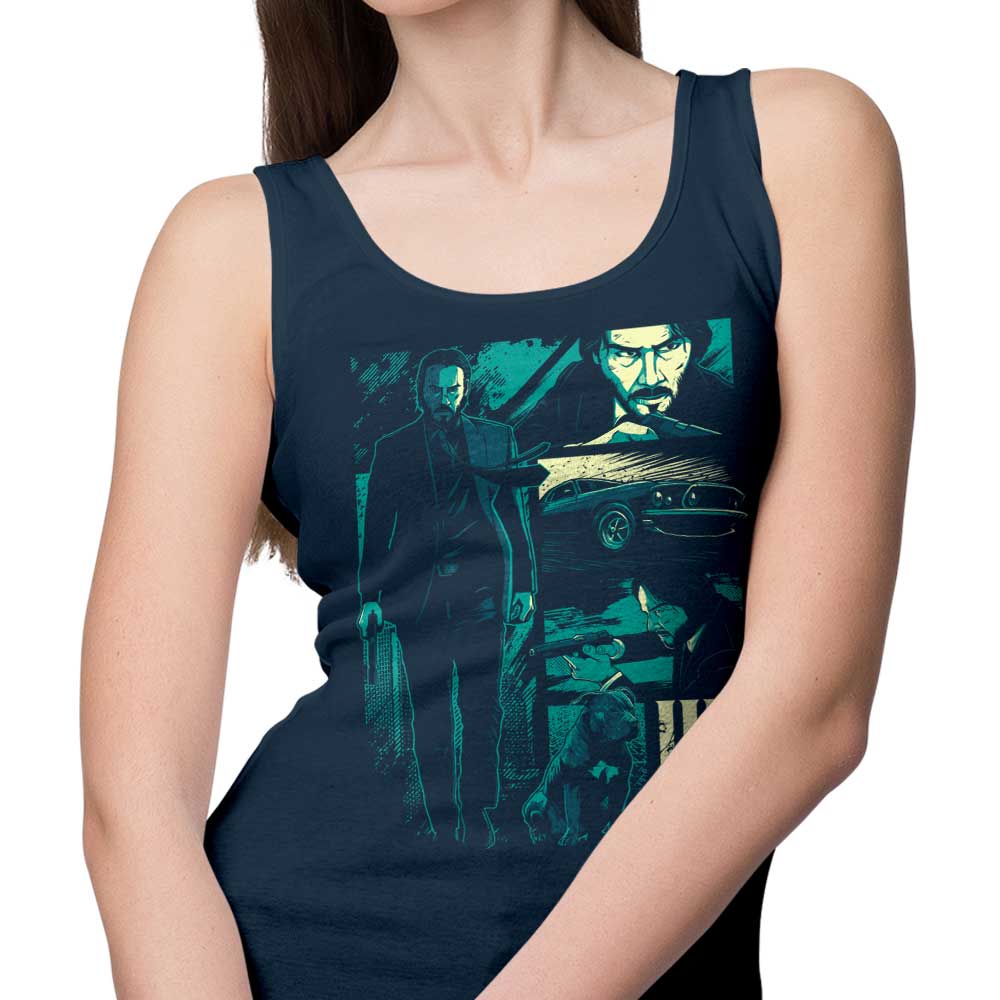 Comfortable W-I-C-K Men's and Women's Tank Tops