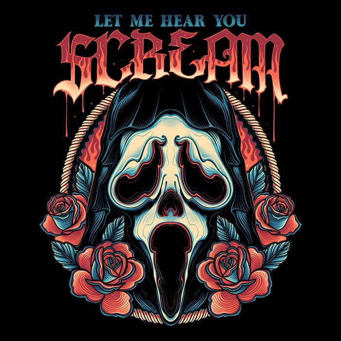 Let Me Hear You Scream - Comfortable Men's Apparel Collection