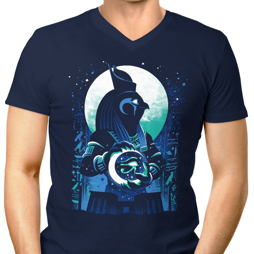 Men's V-Neck T-Shirt - The Ruler of the Air