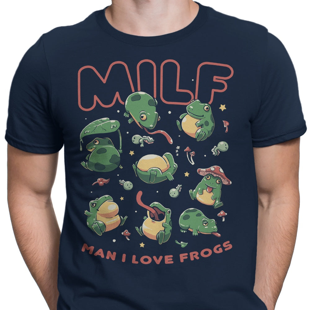 Men's Fashion: 'I Love Frogs' Apparel by Koalatees
