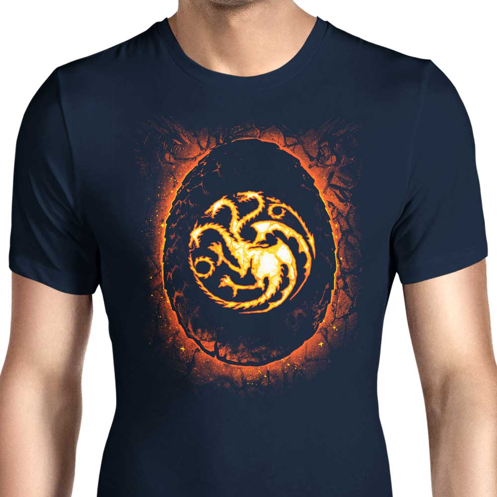 Dragon Egg Men's Fashionable T-Shirts in Various Sizes