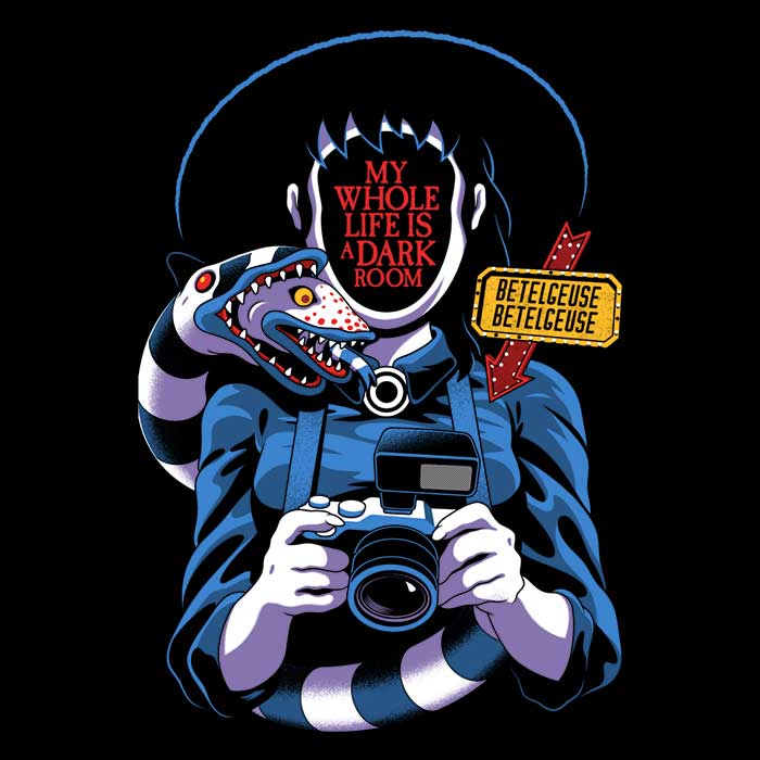 Jorge Tirado's 'Life in a Dark Room' Men's Ringer Cotton T-Shirt