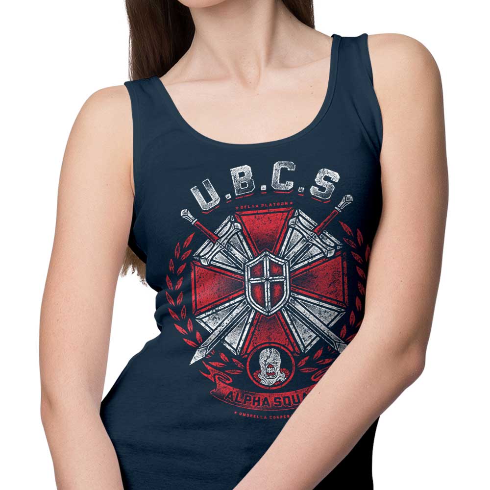 Comfortable Alpha Squad Unisex and Women's Tank Tops