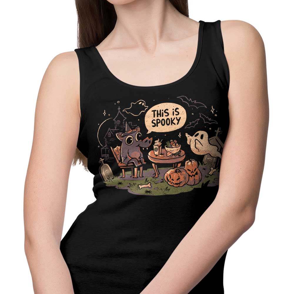 This Super Spooky Halloween-themed Tank Top