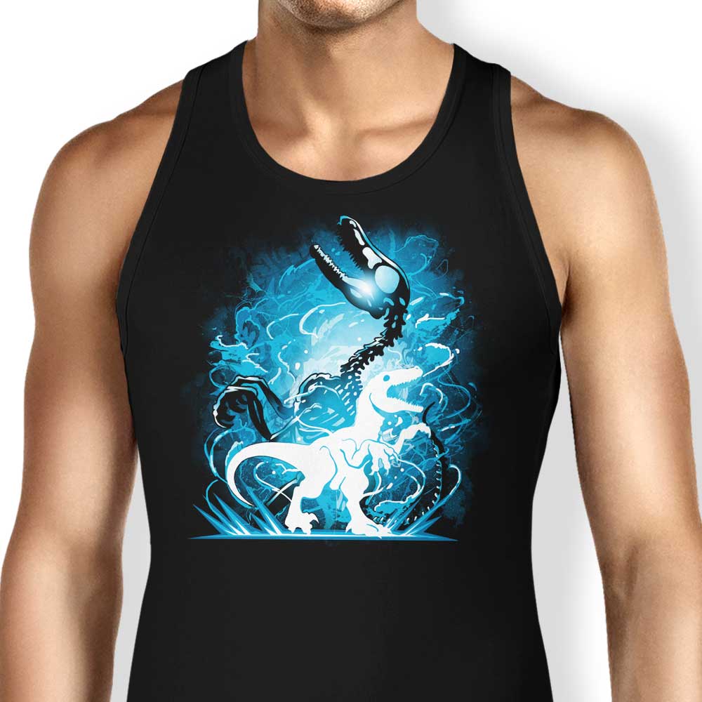 Raptor Silhouette Design Women's Tank Top