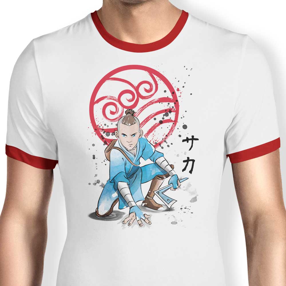 Dr. Monekers' Boomerang Power Men's Ringer T - Shirt in S - 4XL Sizes