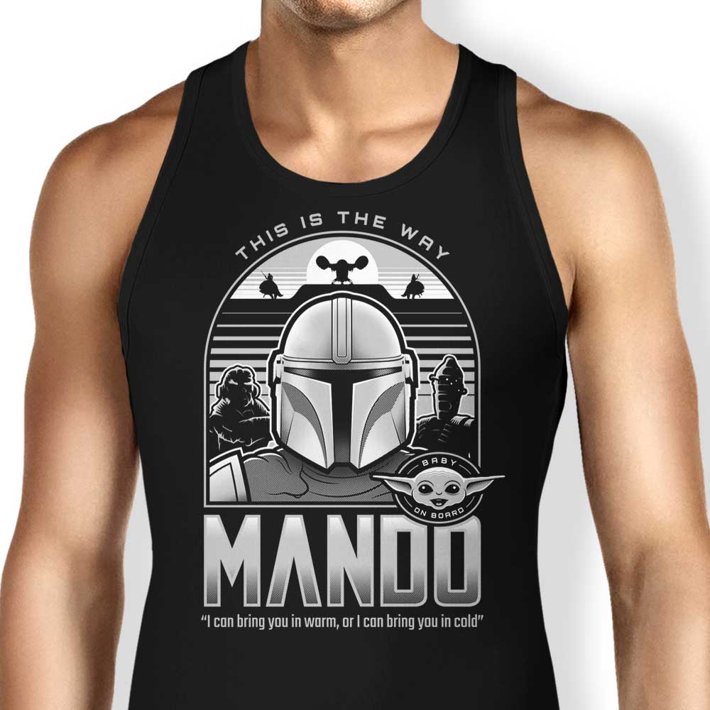 Stationjack's Mando and Friends Collection - Stylish Men's and Women's Tank Tops