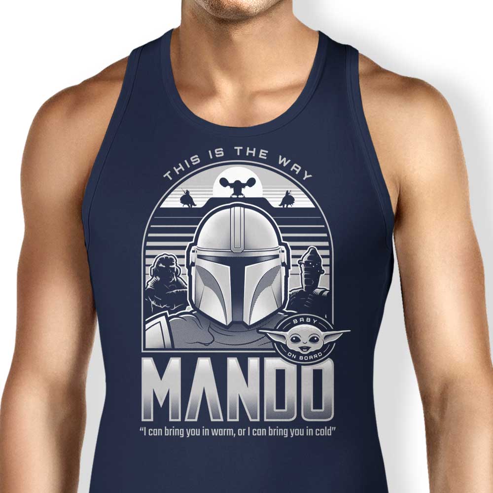 Stationjack's Mando and Friends Collection - Stylish Men's and Women's Tank Tops