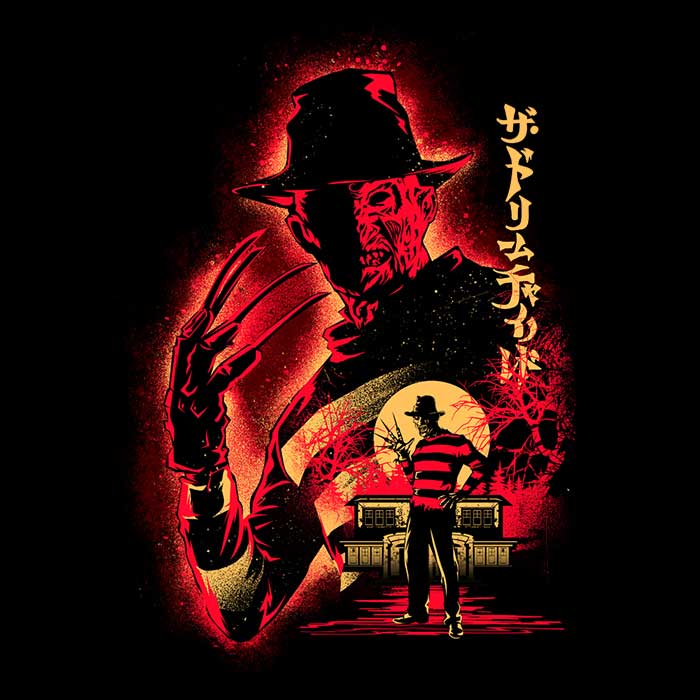 Hypertwenty's Attack on Elm St. Ringer Style T-Shirt for Fashion Lovers