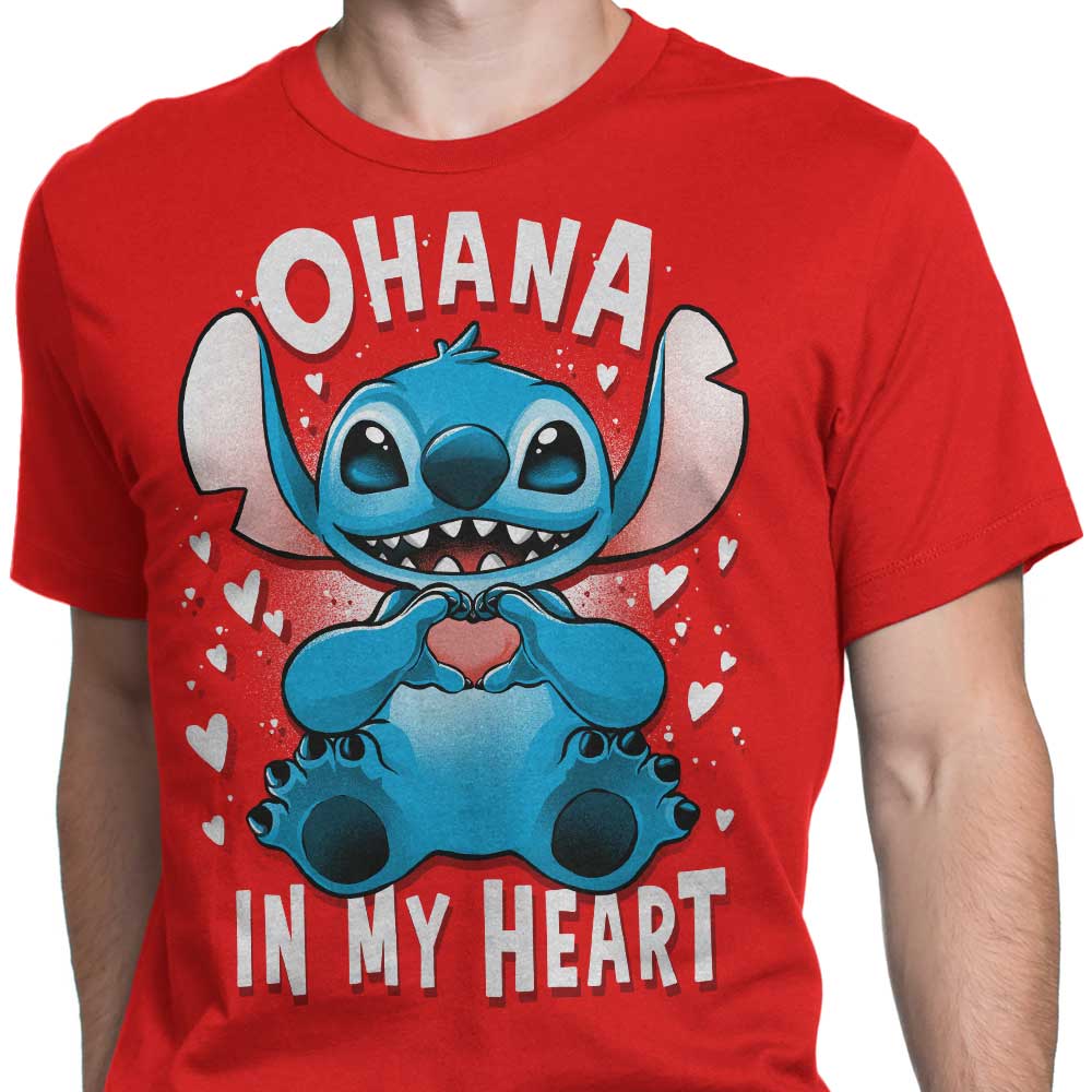 Alemaglia's Heartfelt Ohana - Men's Cotton Apparel Collection