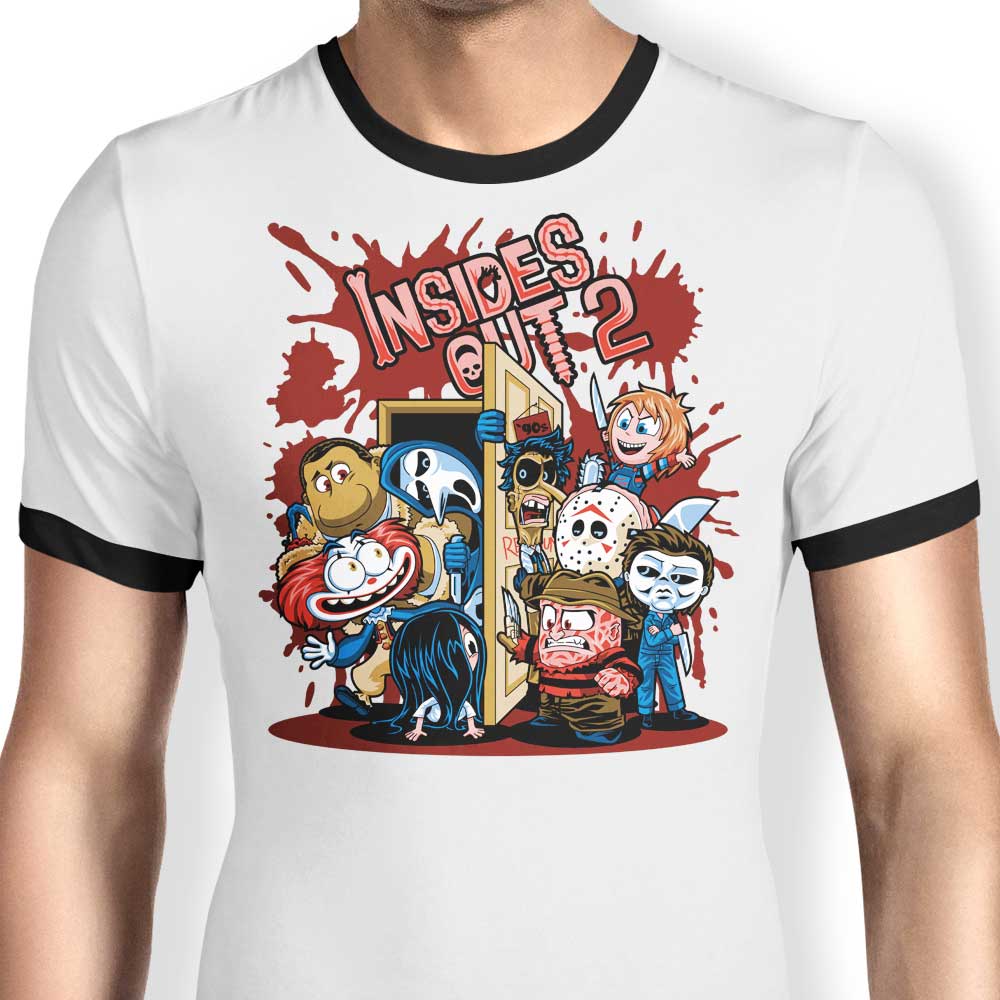 Inside Out 2 Retro-style Ringer T-Shirt for Fashion Lovers