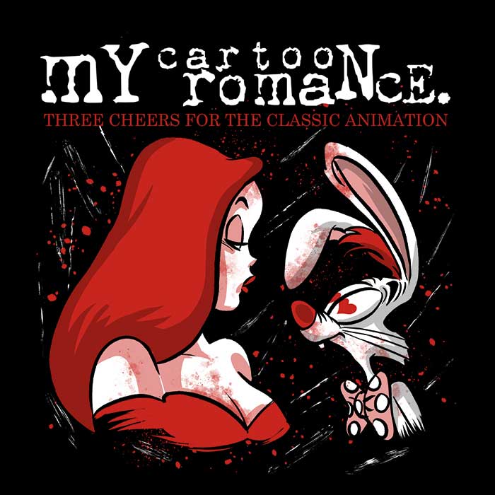 Men's Stylish V-Neck - My Cartoon Romance