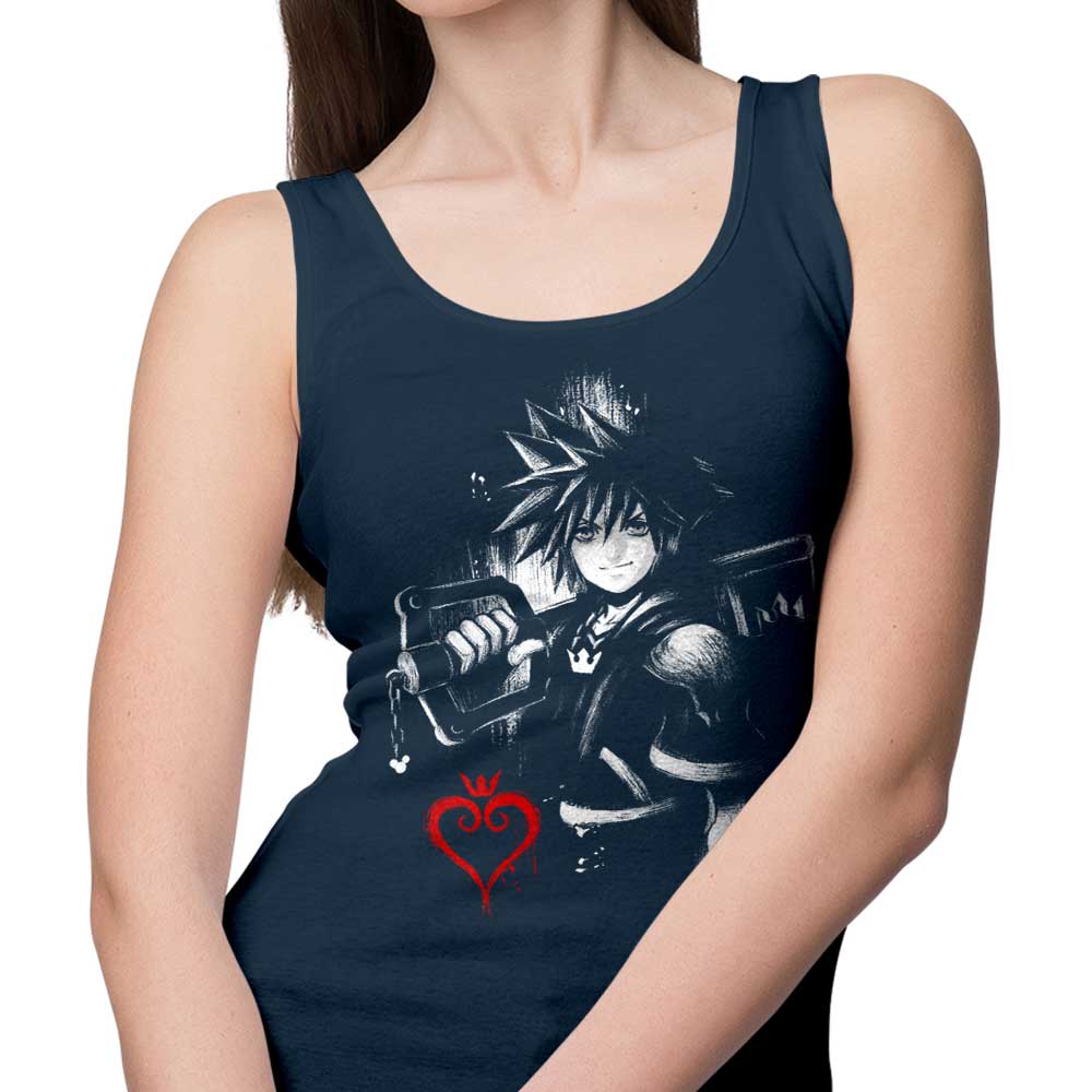 BlancaVidal's Sora Ink Men's and Women's Comfortable Unisex Tank Tops